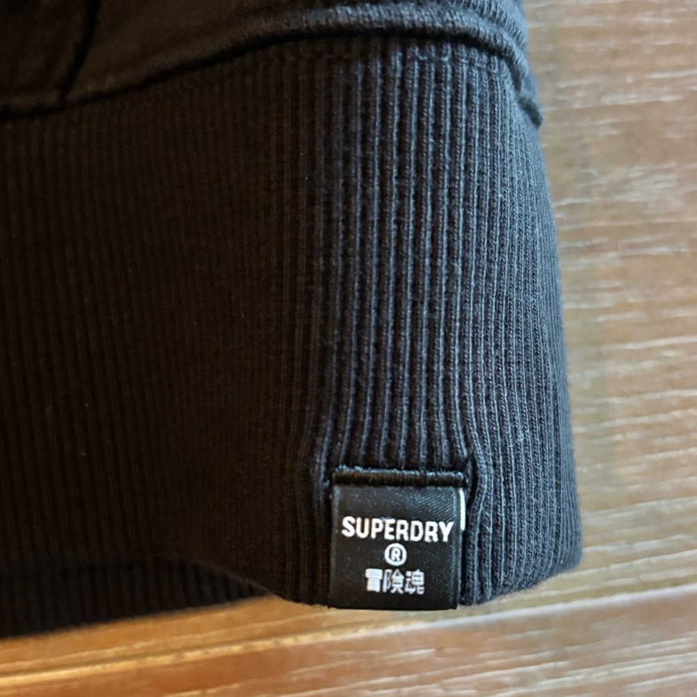 Superdry Standard Label Women’s Cotton Zip-Up Hoodie, W2010135A, Size 2 - Picture 8 of 10